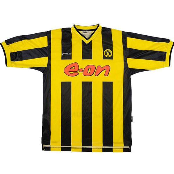 Authentic Camiseta Dortmund 1ª Retro 2000 Amarillo